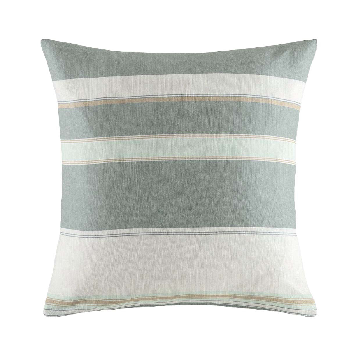 Premium Brooks Green European Pillowcase - 100% Cotton Luxury Bedding for Home Decor & Hotel Use - Soft & Breathable Standard Size (20x20 inches) - Perfect for Master Bedroom, Guest Room & Airbnb Styling