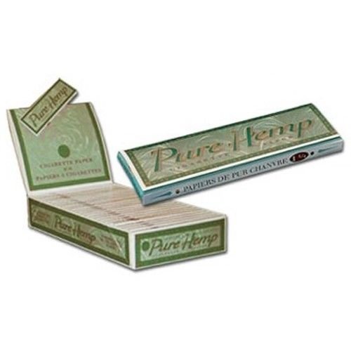 25 Pure Hemp 1 1/4 Tree-Free Eco-Friendly 100% Natural Hemp Rolling Papers (50 Leaves/Pack) with Free Beamer Smoke Sticker - Perfect for Rolling Tobacco, Legal Herbs, Cones & Herbal Blends | Ideal for DIY Cigarettes, Joints & Relaxation Sessions