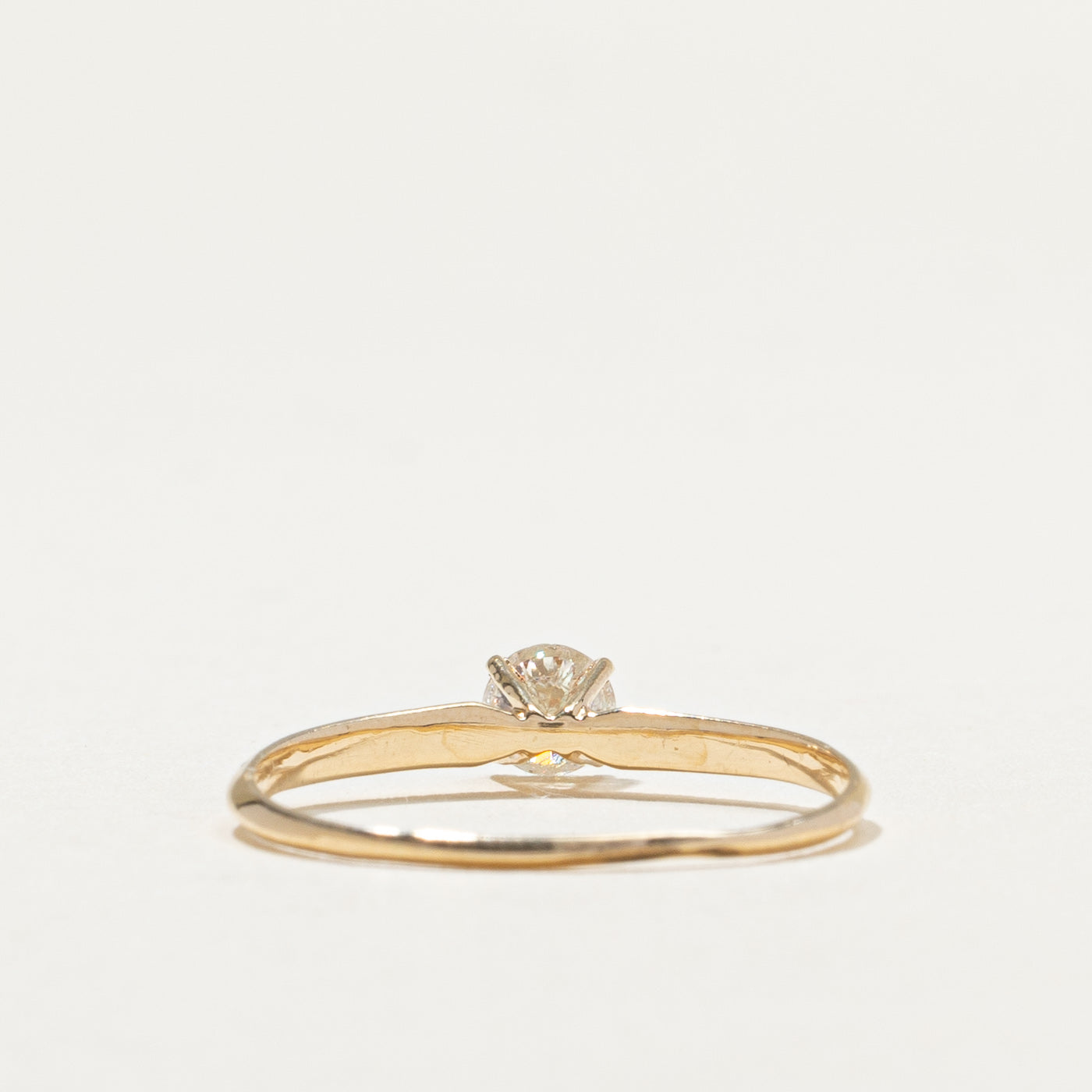 0.33ct High Set Diamond Engagement Ring for Women - Size 8.25 | Perfect for Proposals, Weddings & Anniversary Gifts | Elegant Solitaire Ring for Everyday Wear