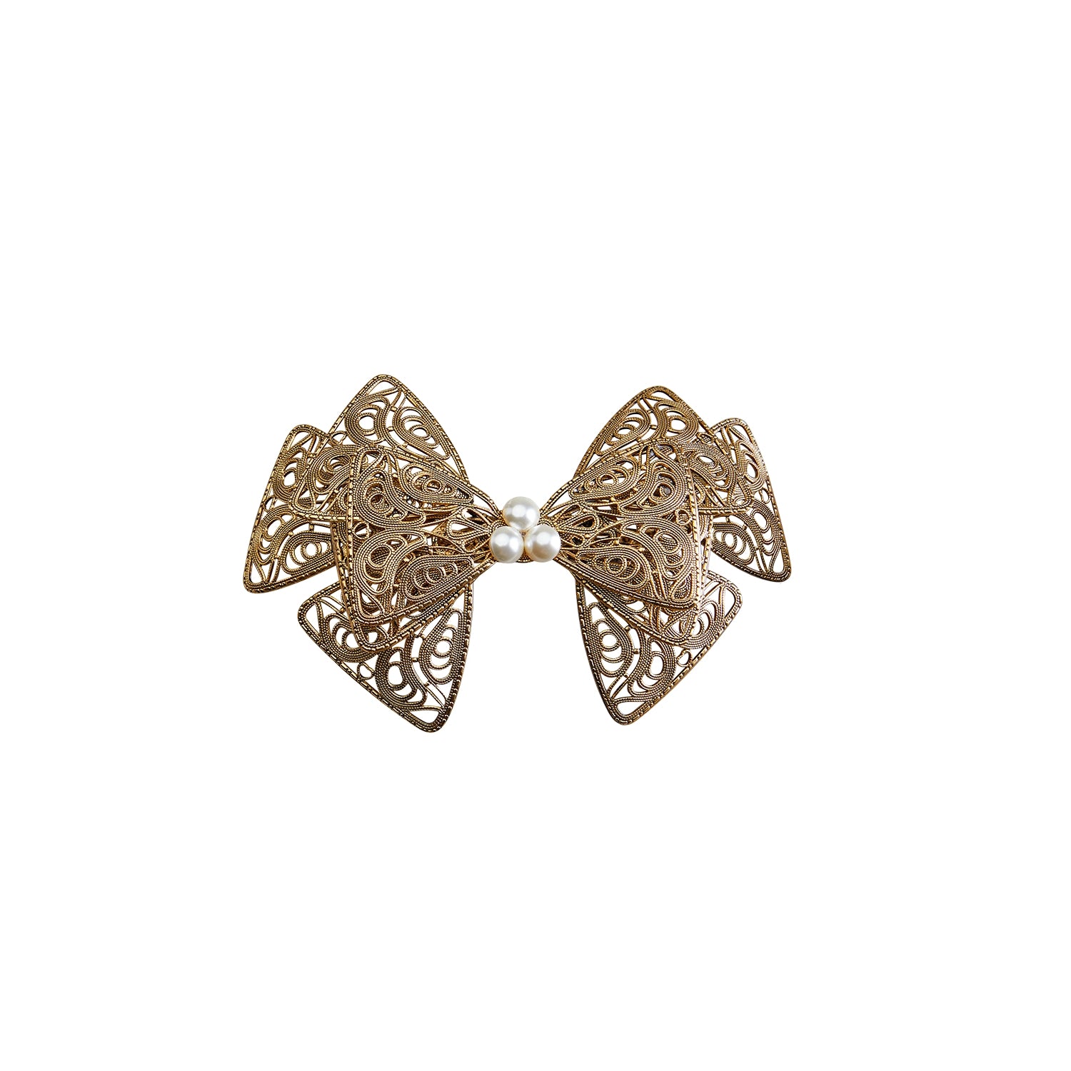 Elegant Elevated Barrette Hair Clip - Non-Slip Hair Accessory for Women & Girls - Perfect for Weddings, Parties & Everyday Styling