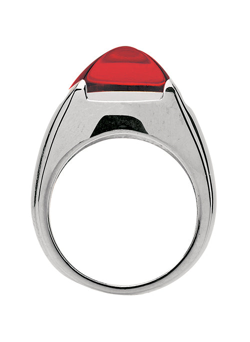 MEDICIS Small Crystal Ring for Women - Elegant Sterling Silver Stackable Band with Sparkling Stones | Perfect for Everyday Wear, Gift Giving & Special Occasions