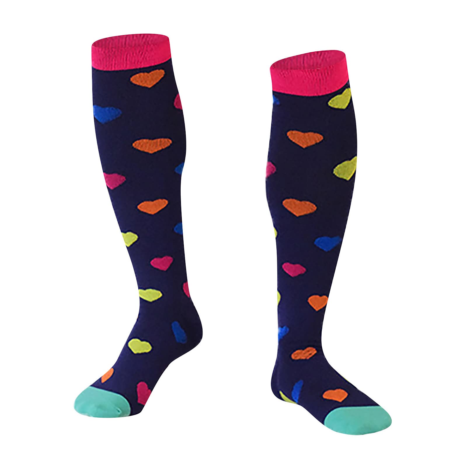 **Men's Compression Socks for Running, Cycling & Hiking – Breathable & Elastic Skimmer Socks for Sports, Nursing & Outdoor Activities – Perfect for Workouts, Travel & Leg Support**