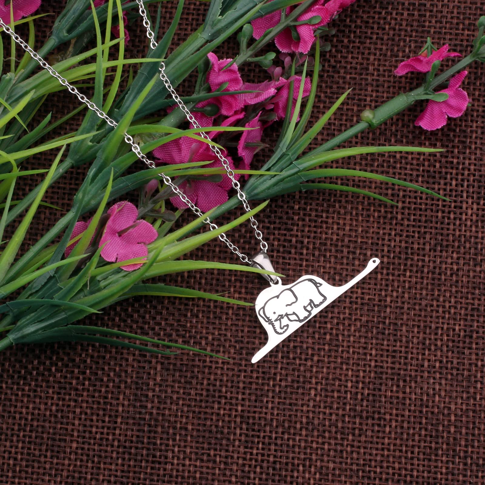 Prince Inspired Elephant Necklace - Elegant Hat or Boa Jewelry for Women | Perfect for Parties, Weddings & Special Occasions
