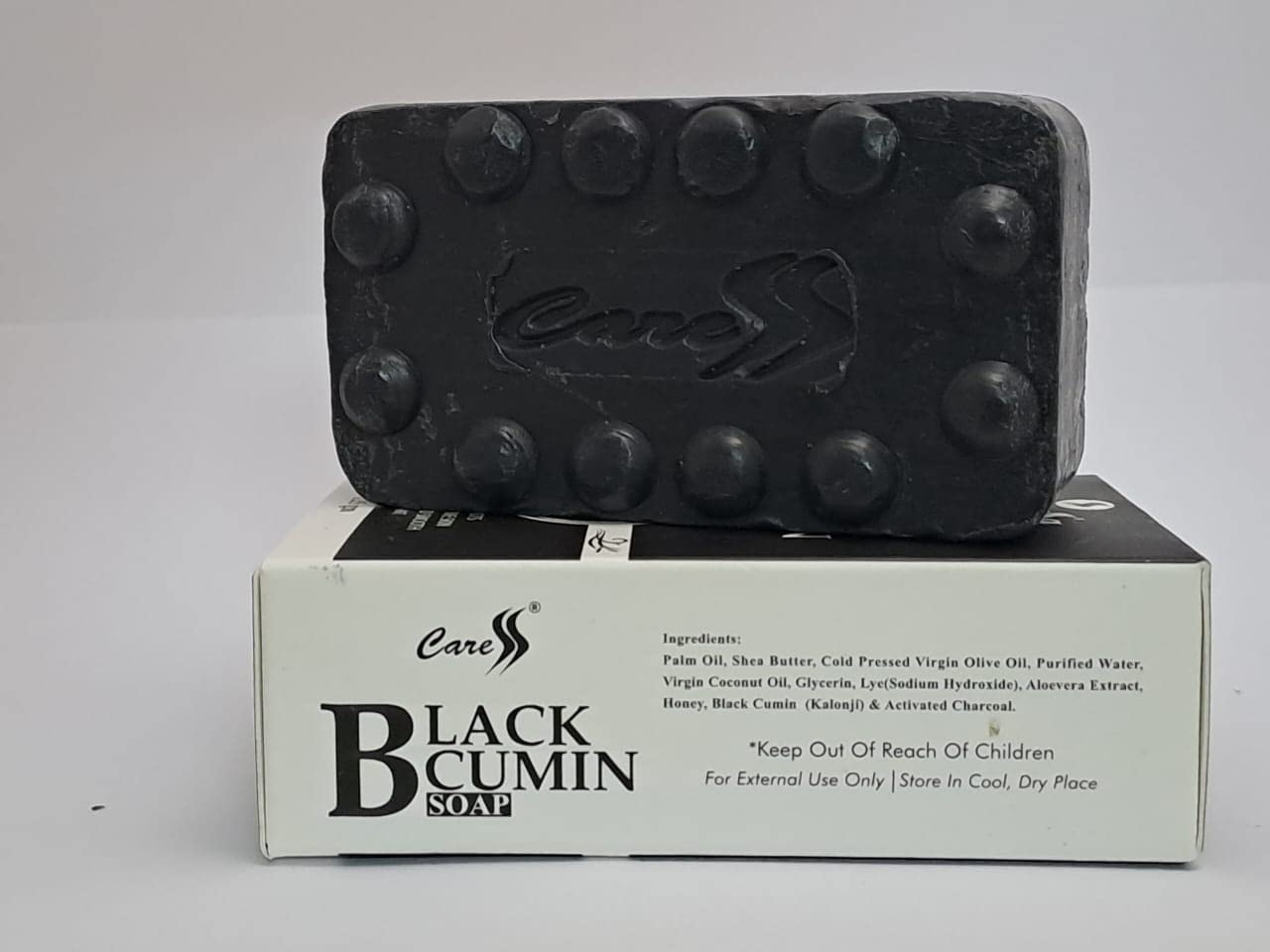 Magnessa Black Cumin Soap (125g) - Natural Skin Cleansing Bar for Acne, Eczema & Psoriasis Relief | Gentle Face & Body Wash for Sensitive Skin | Perfect for Daily Skincare Routine