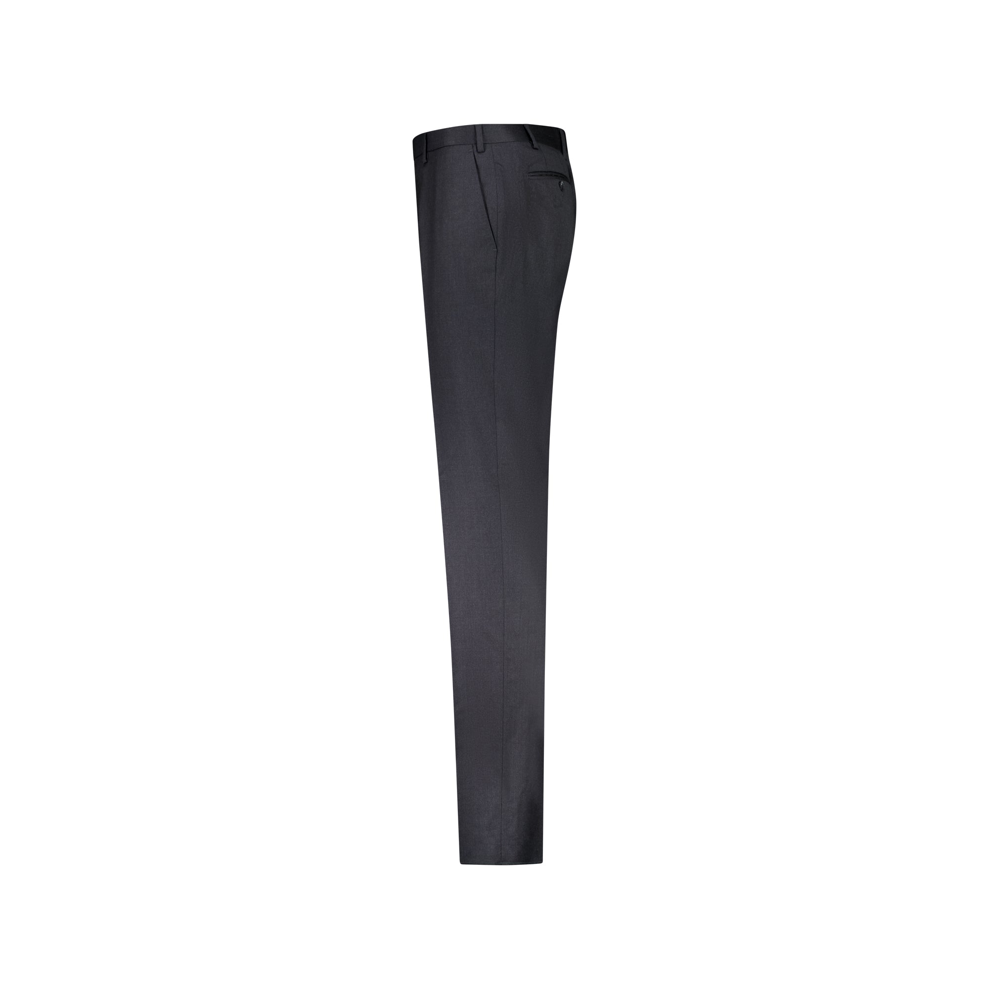 Premium Men's Charcoal Wool Suit by CORNELIANI - Classic Plain Leader Design for Business, Office & Formal Events