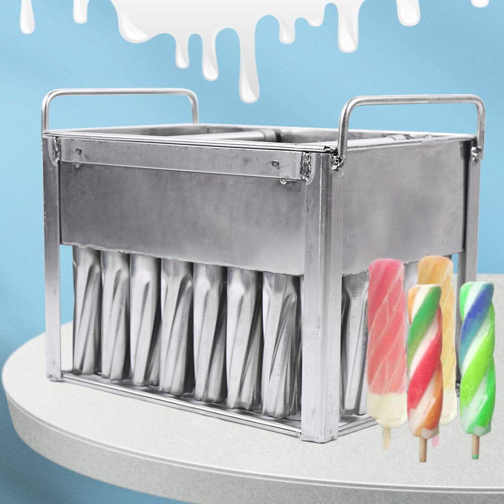 40-Piece Stainless Steel Popsicle Molds - Food-Grade, Reusable & Fast Freezing for Homemade Ice Pops - Perfect for Summer Treats, Parties, and Commercial Use