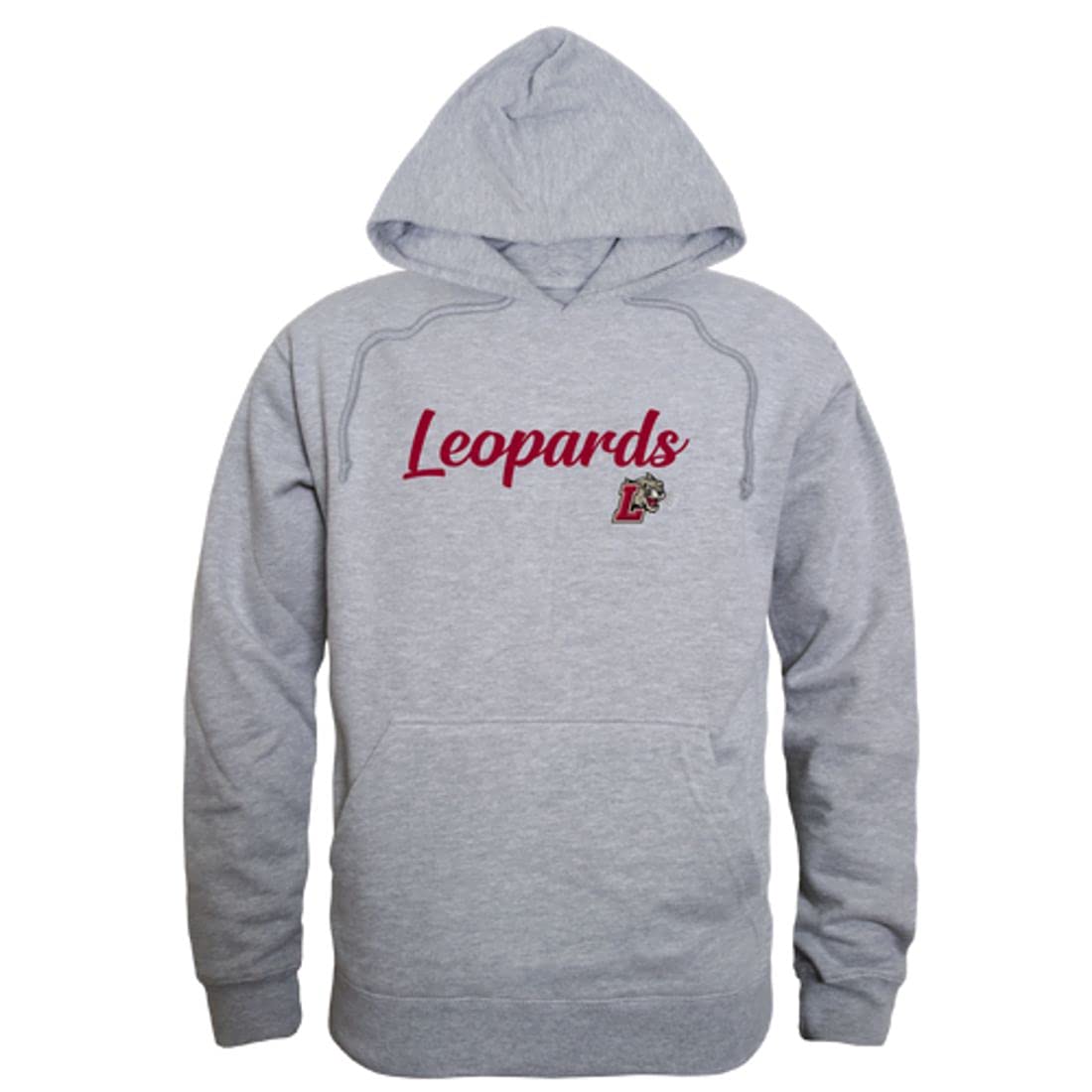 W Republic Lafayette College Leopards Men's Script Hoodie Sweatshirt - Comfortable College Apparel for Game Day & Campus Life