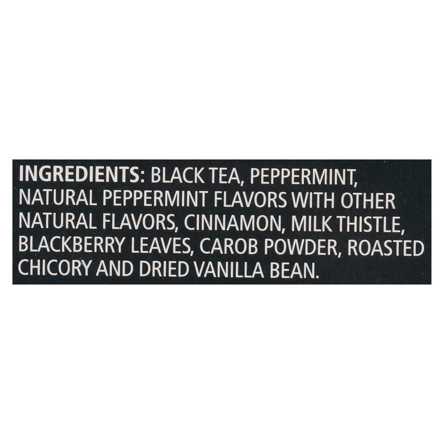Celestial Seasonings Peppermint Peak Black Tea - 20 Tea Bags | Caffeine-Free Herbal Tea for Relaxation & Digestion | Perfect for Evening, Stress Relief & After Meals
