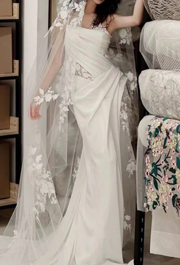 Elegant A-Line White Lace Birthday Party Dress for Women - Perfect for Weddings, Prom & Special Occasions | Style J3248