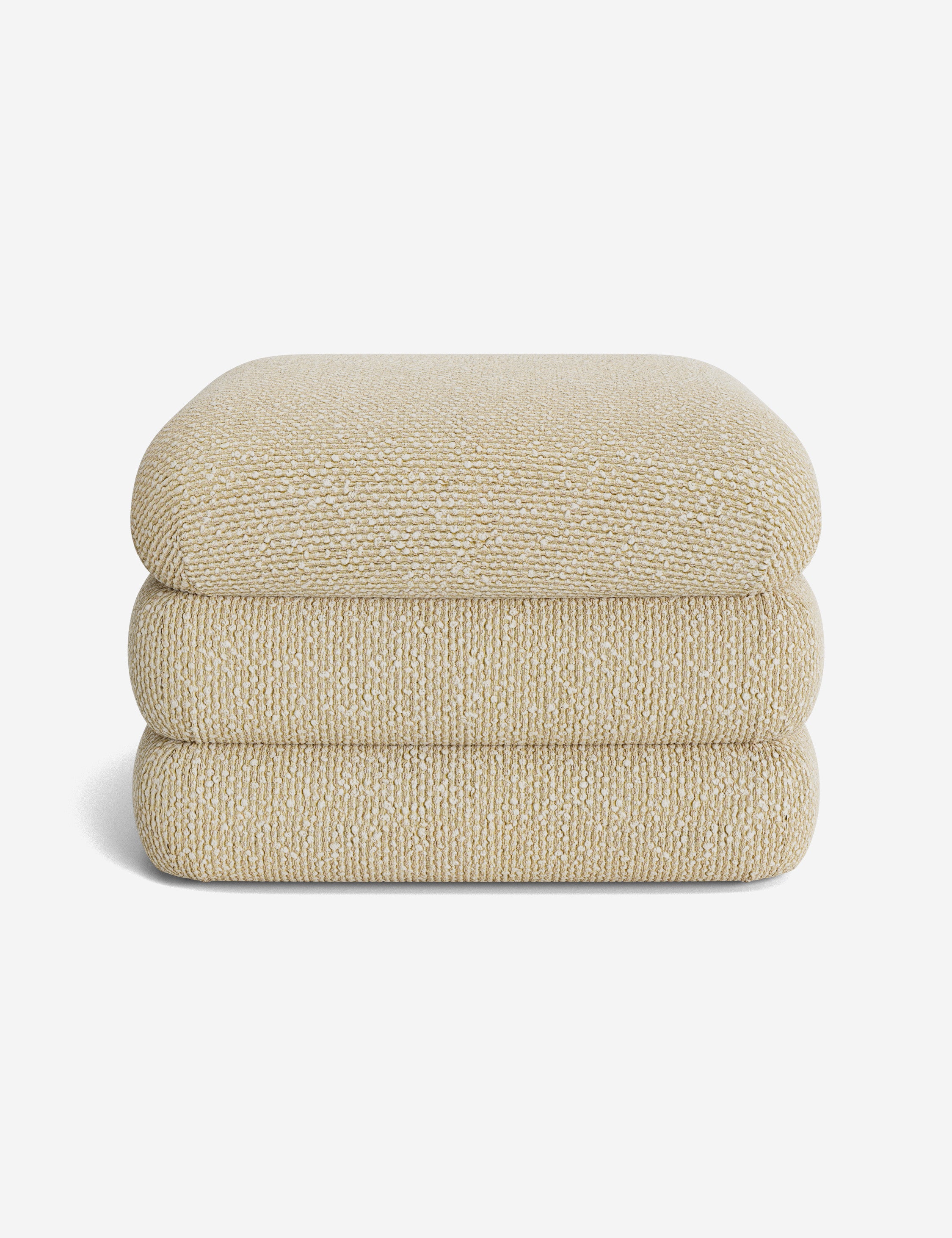 Babs Ottoman by Sarah Sherman Samuel - Stylish and Comfortable Footrest for Living Room, Bedroom & Office - Perfect for Relaxing, Reading & Decor