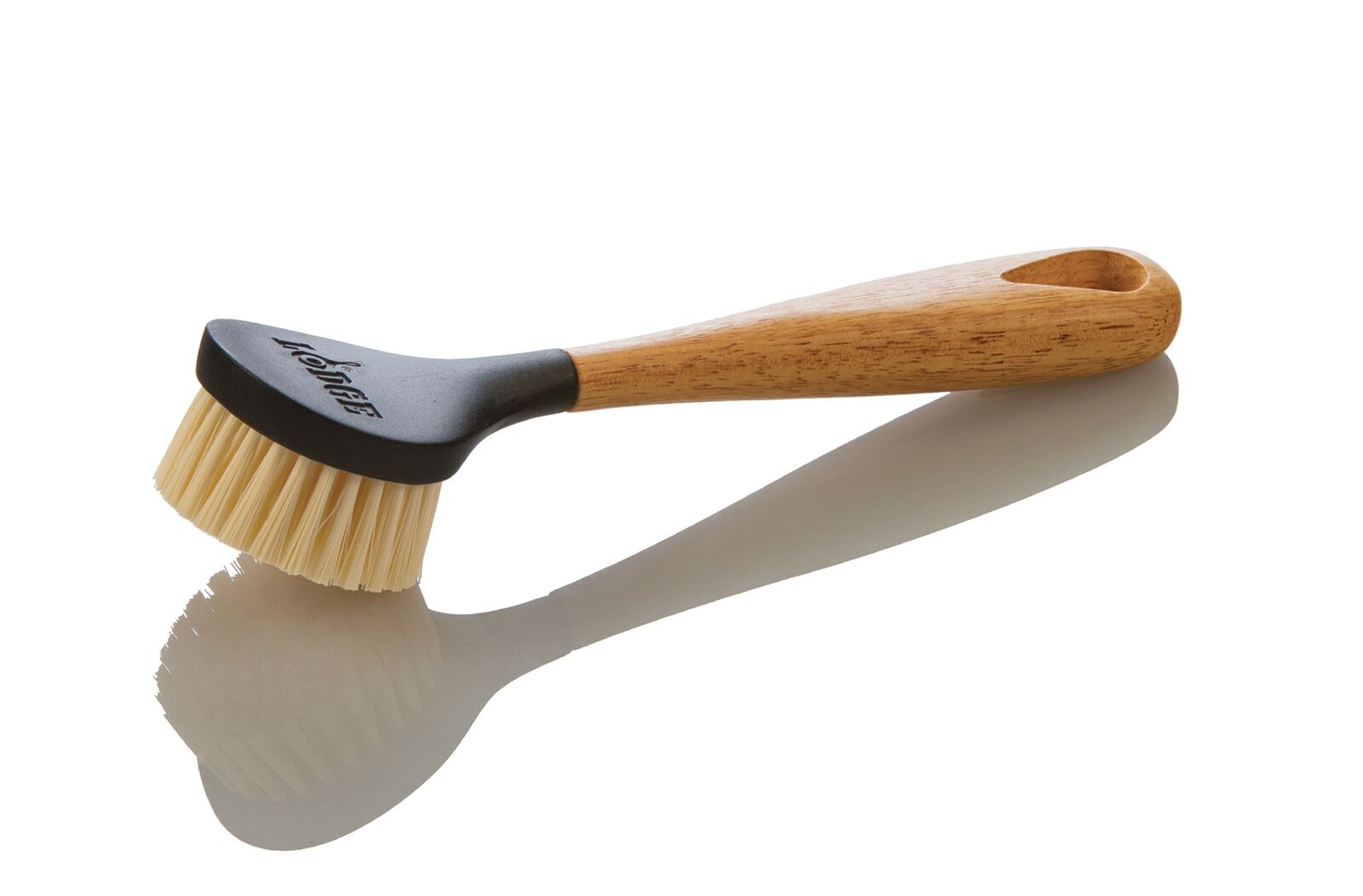 Lodge Pre-Seasoned Cast Iron Skillet 10.25 Inch - Heavy Duty Cast Iron Frying Pan with 10 Inch Bristle Scrub Brush - Perfect for Camping, Grilling & Home Cooking
