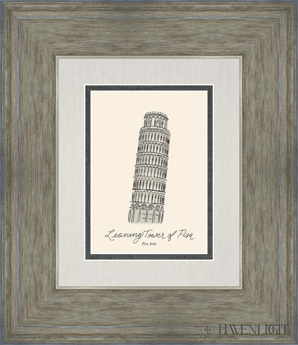 Leaning Tower of Pisa Italy Souvenir - Miniature Landmark Replica for Home Decor, Office Desk Display & Travel Memorabilia