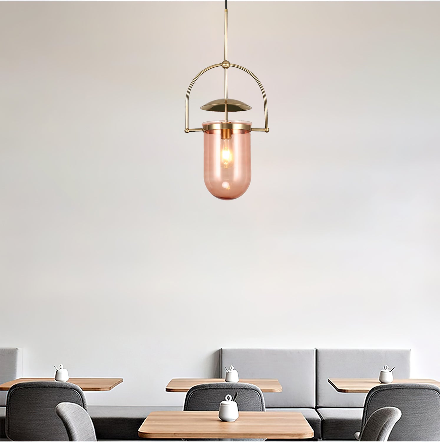 Creative Barrel Pendant Light - Modern Industrial Hanging Lamp for Kitchen Island, Dining Room & Living Room Decor