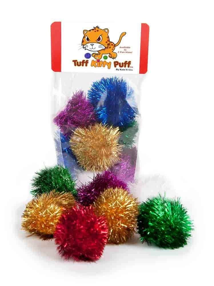 Purple Kitten Cat Toy & Bed Starter Kit - Soft Plush Pet Bed & Interactive Toys for Kittens - Perfect for Playtime & Nap Time at Home