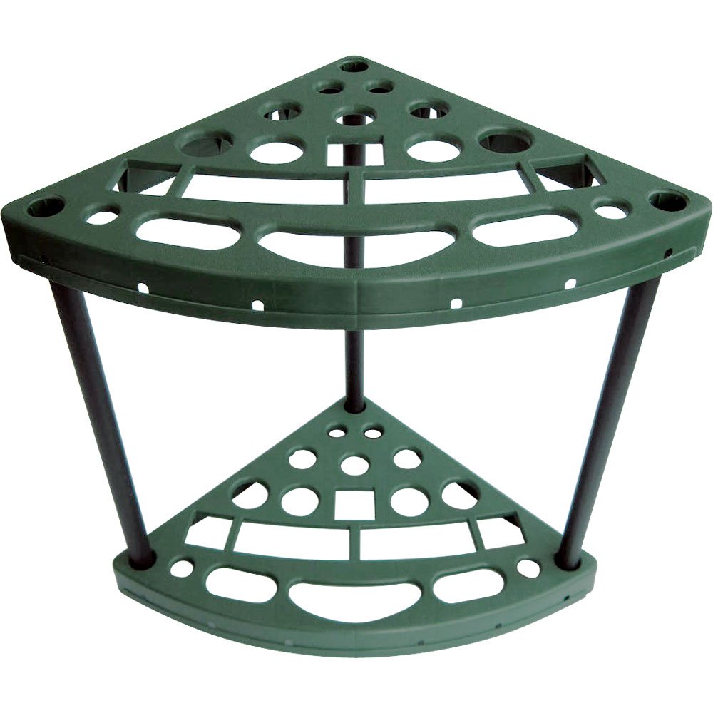 Corner Storage Rack for Yard Tools - Space Saving Home Organizer