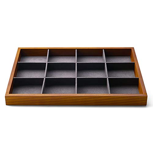Grey 12 grid tray