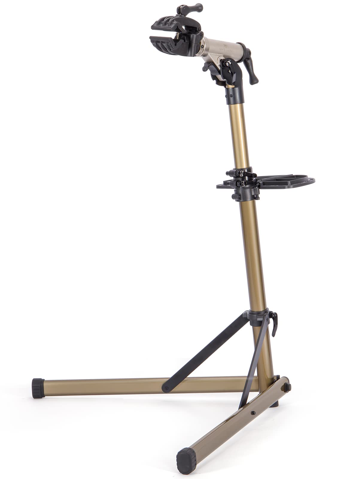 BIKE HAND Aluminum Bike Repair Stand Rack - Portable Bicycle Maintenance Stand Holds Up to 110 lbs - Perfect for Home Garage, Bike Shops & Outdoor Cycling Repairs