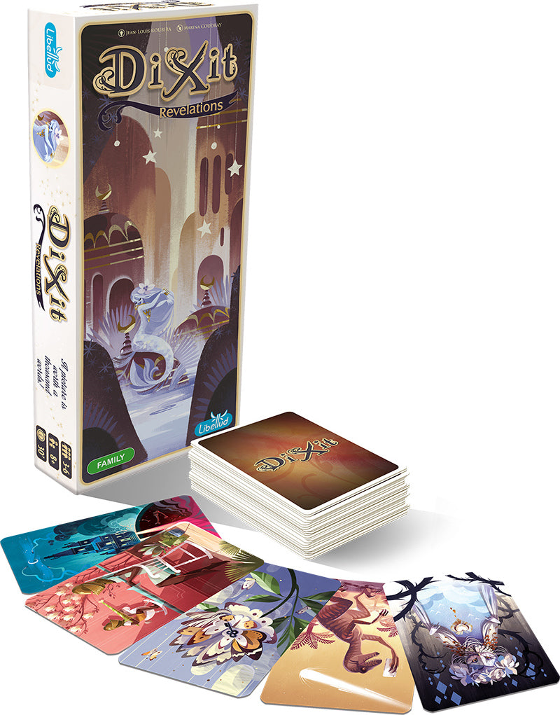 Dixit: Revelations Board Game - Creative Storytelling & Family Fun for Game Nights, Parties & Team Building