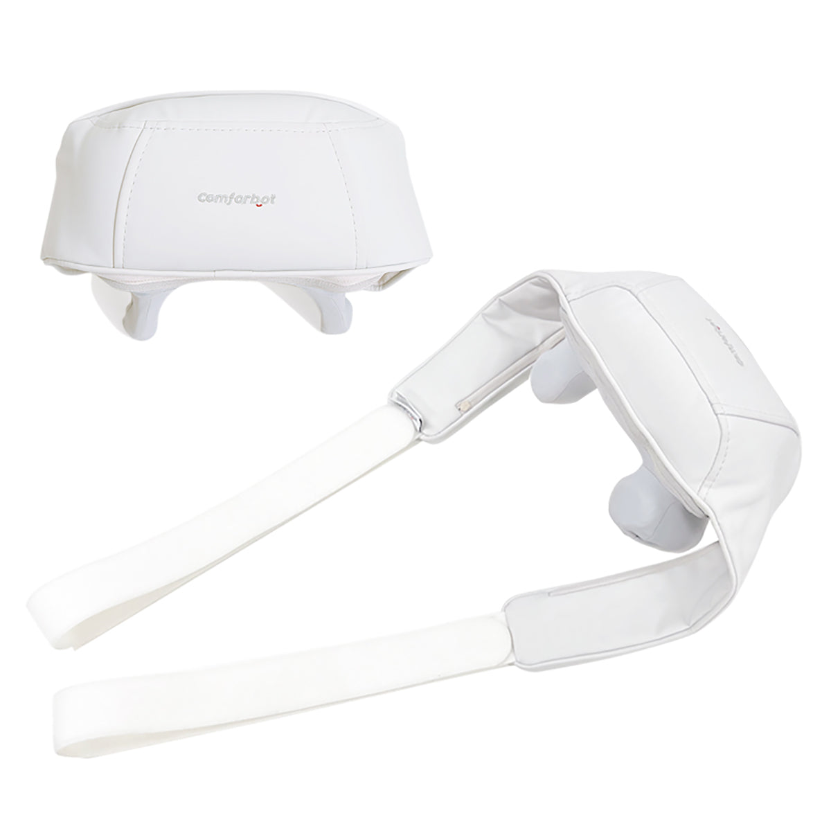 Comforbot CF 004 Wireless Mini 4D Kneading Massager with Heat Therapy - Portable Relaxation Device for Neck, Shoulder & Back Pain Relief - Perfect for Home, Office & Travel Use