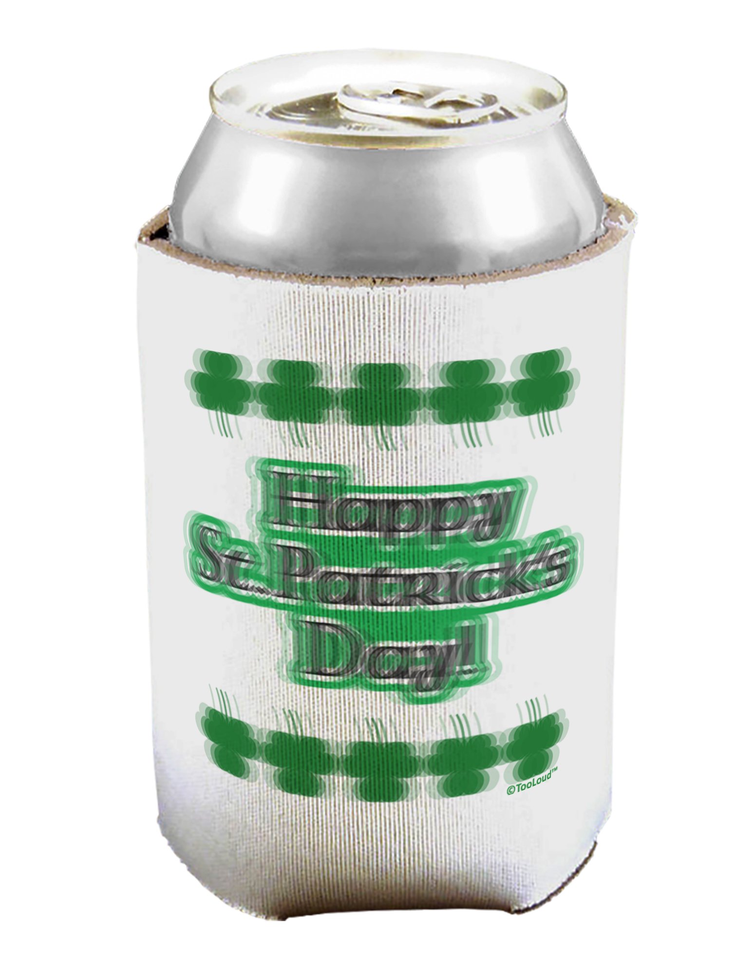 TOOLOUD St. Patrick's Day Double Can Cooler - 2 Pack Insulated Beer Bottle Sleeves for Irish Party, BBQ & Outdoor Drinking