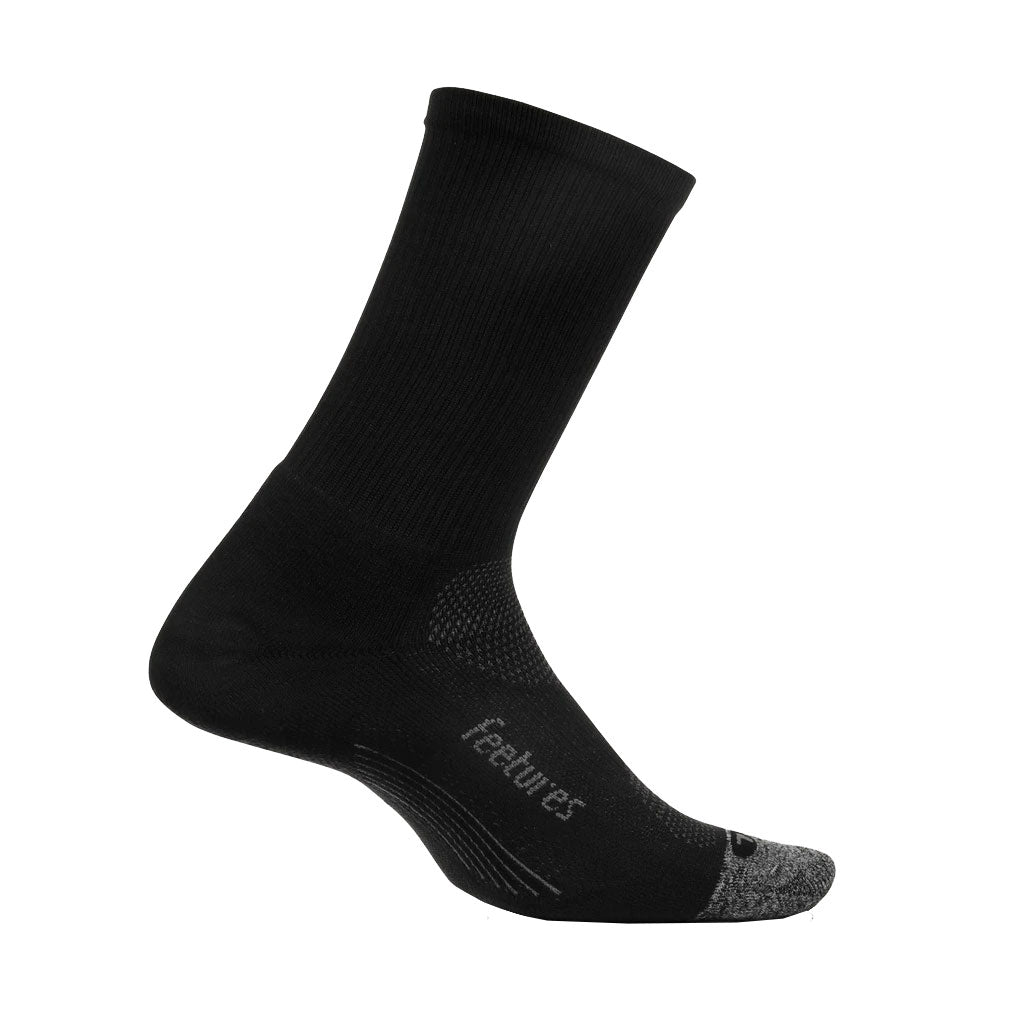 Feetures Elite Light Cushion Mini Crew Socks - Running, Hiking & Athletic Performance Socks for Men & Women - Breathable & Supportive for All-Day Comfort
