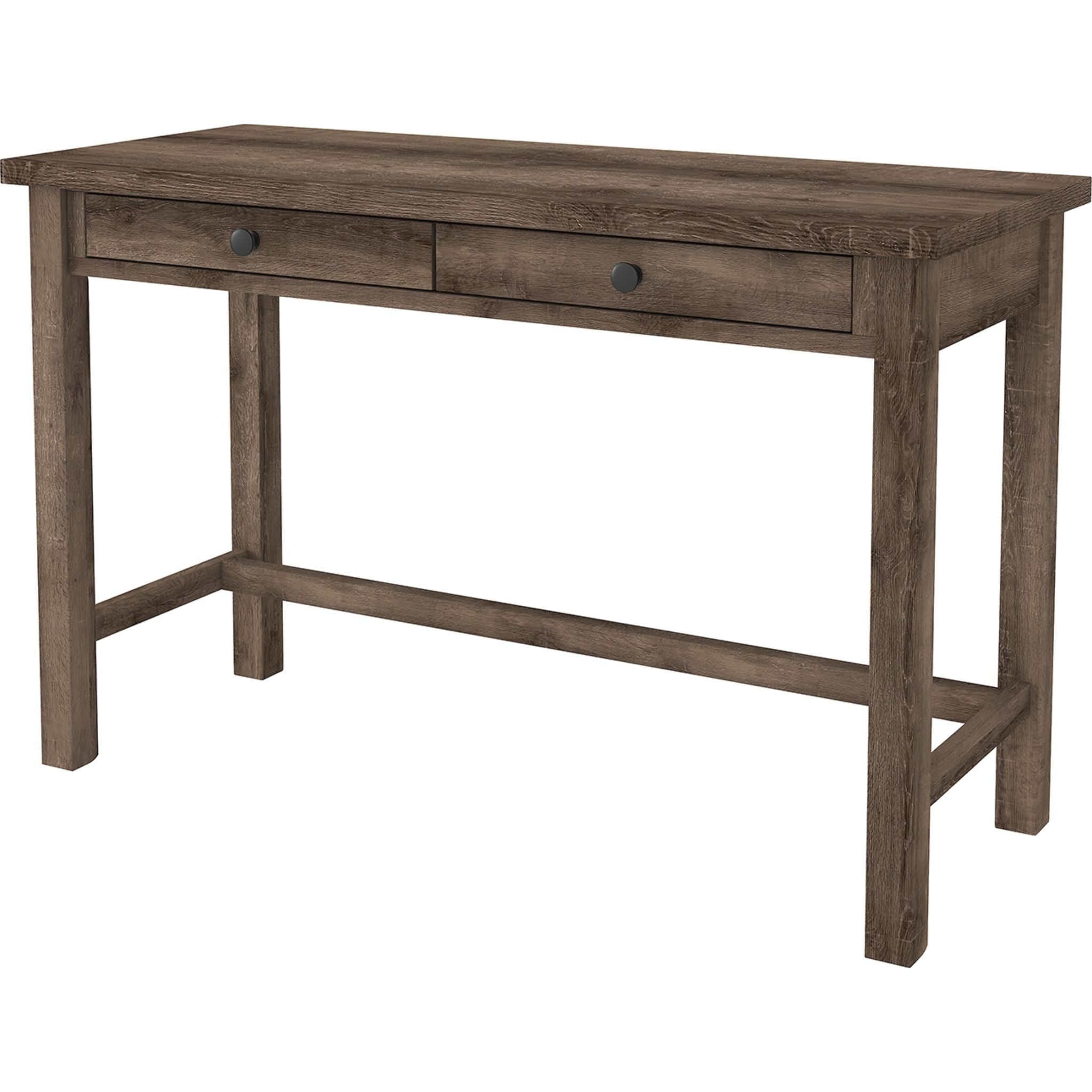 Arlenbry Modern Office Desk - Gray Computer Workstation for Home & Office - Perfect for Remote Work, Study & Small Spaces