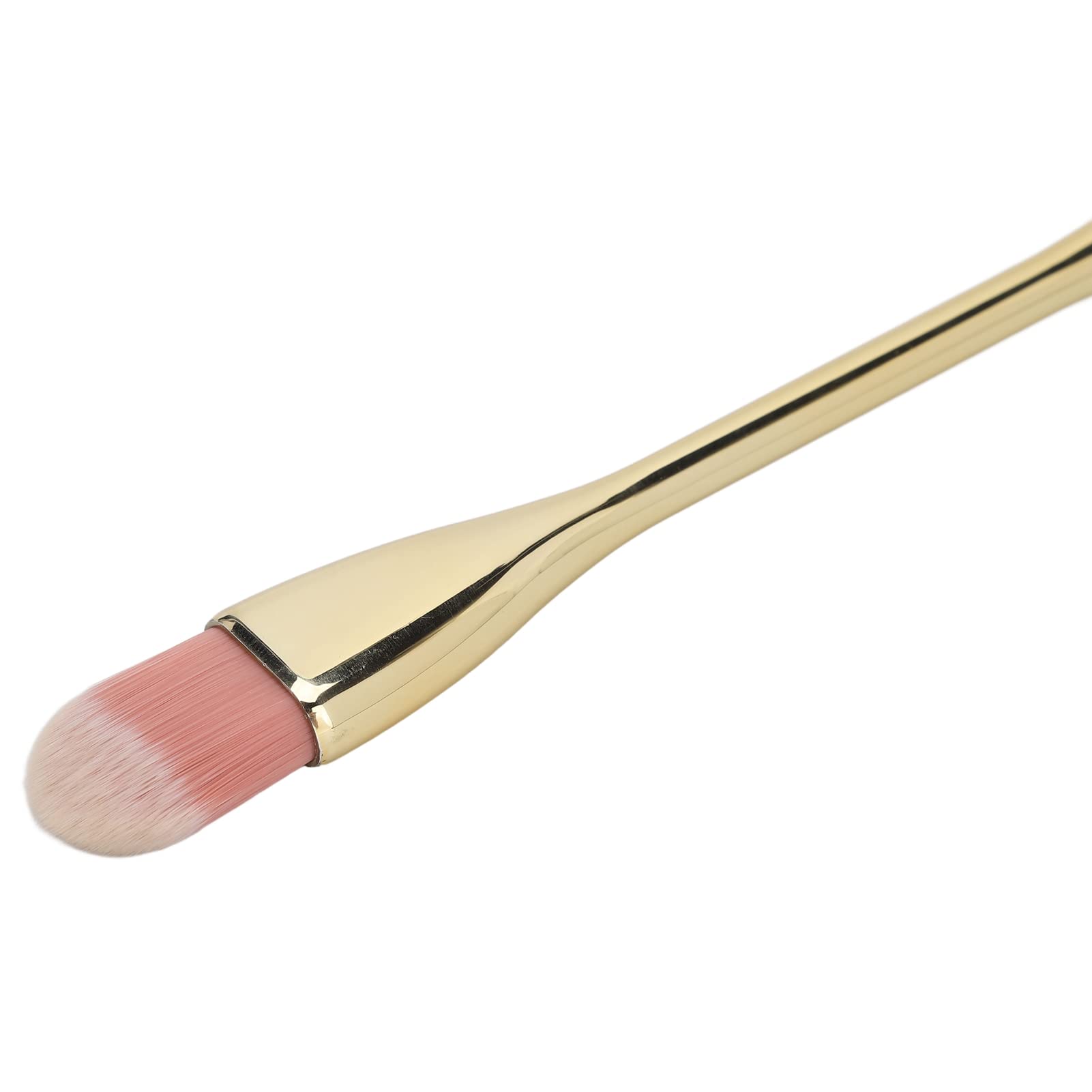 Professional Nail Dust Brush Set - Champagne Gold Manicure Tools for Cleaning Dust & Makeup, Nail Art Brush Kit with Soft Bristles | Perfect for Salon, Home Nail Care & DIY Manicures