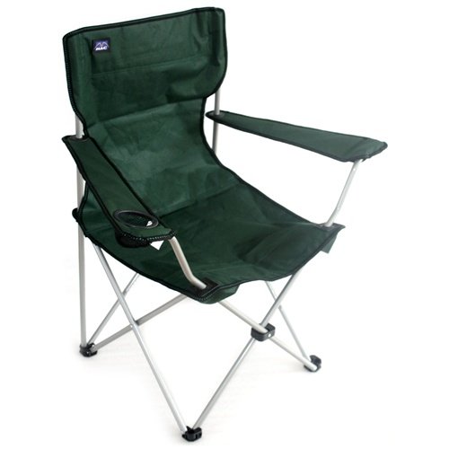Mac Sports Bazaar Armchair - Portable Folding Camping Chair for Outdoor, Beach, Picnic, and Backyard Relaxation