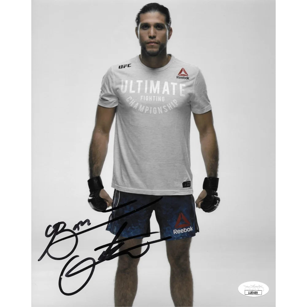 Brian Ortega Autographed 8x10 Photo with JSA COA - UFC Signed Memorabilia - Perfect for MMA Fans, Collectors, and Home Gym Decor