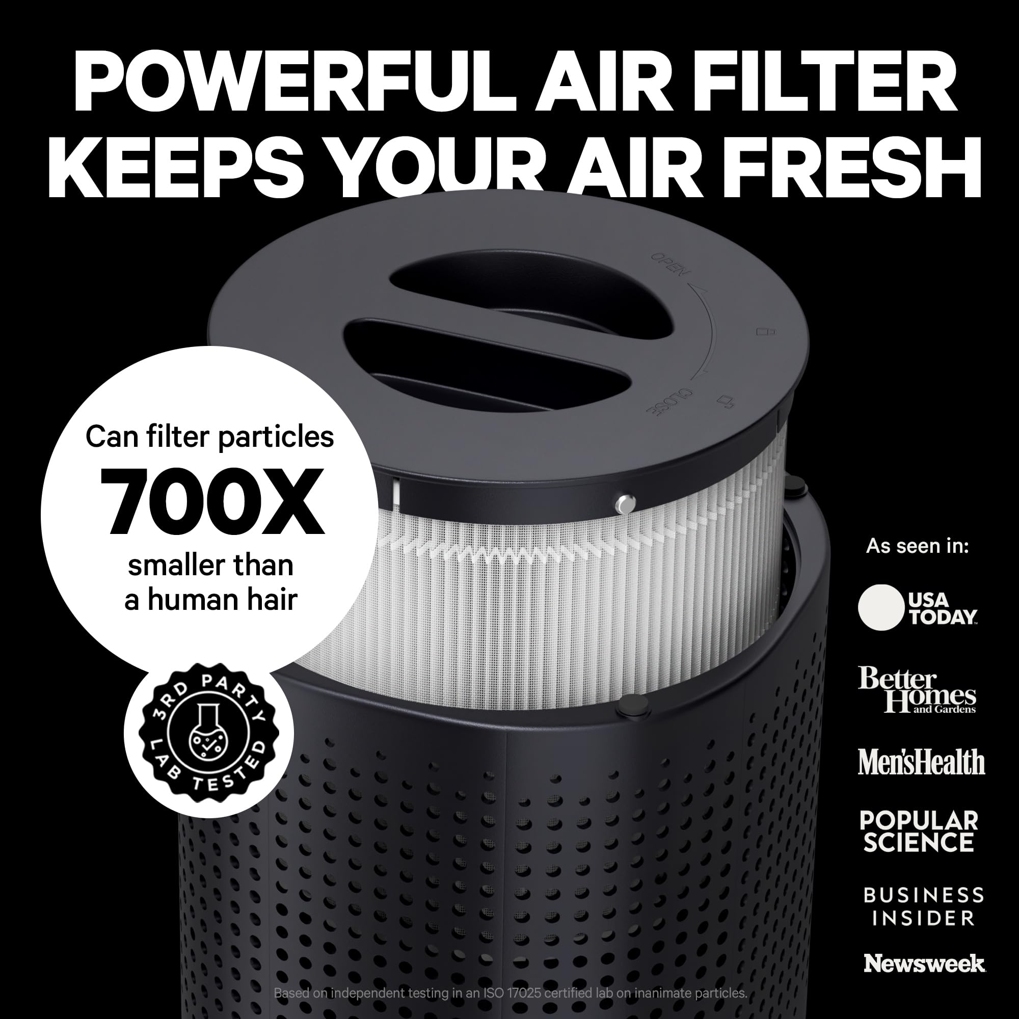 PuroAir 240 Replacement HEPA Filter - 99.9% Effective Against Smoke, Pollen, Dust & Household Pollutants - Compatible with PuroAir 240 Air Purifier - Ideal for Allergy Relief & Cleaner Indoor Air in Homes & Offices