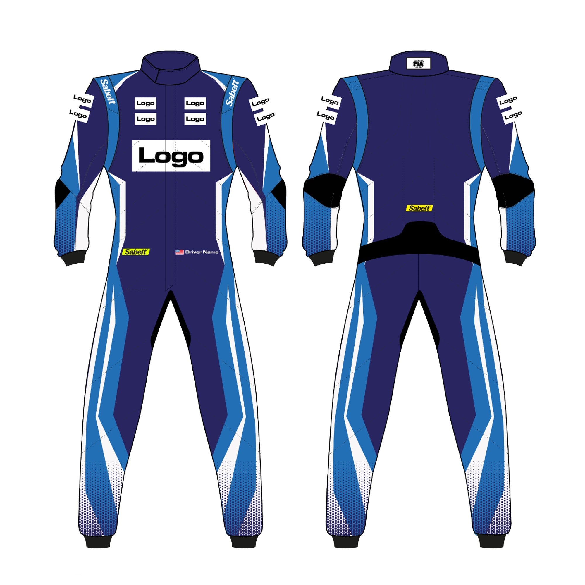 Blue Redbull/Blue Player/White