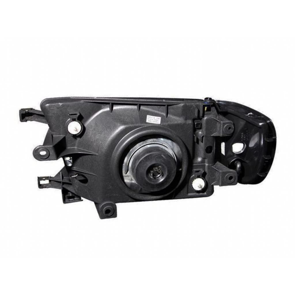 ANZO Crystal Black Headlights for 1999-2002 Toyota 4Runner | Replacement Headlight Assembly with Clear Lens | Perfect for Night Driving & Off-Road Adventures