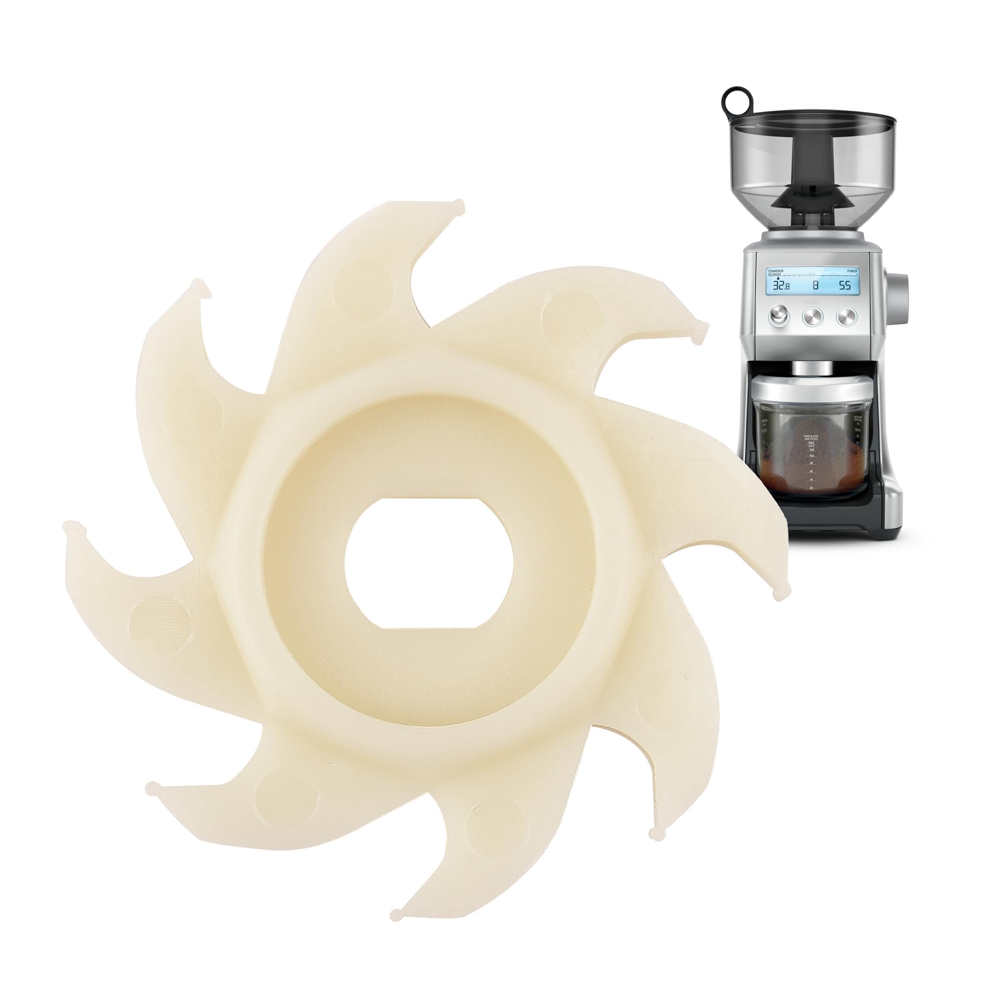 IMPRESA Grinder Impeller Replacement Part for Breville BCG800XL Smart Grinder Pro - Fix Coffee Grinder Jams & Improve Performance - Compatible with Multiple Coffee Makers - Perfect for Home Baristas & Coffee Enthusiasts