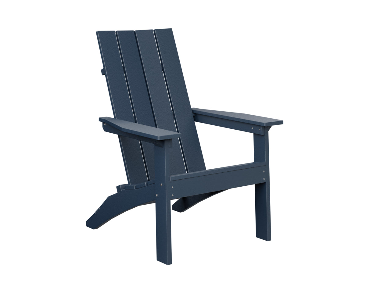 Berlin Gardens Mayhew Stationary Adirondack Chair - Heavy Duty Outdoor Patio Furniture for Garden, Deck, Poolside & Backyard Relaxation