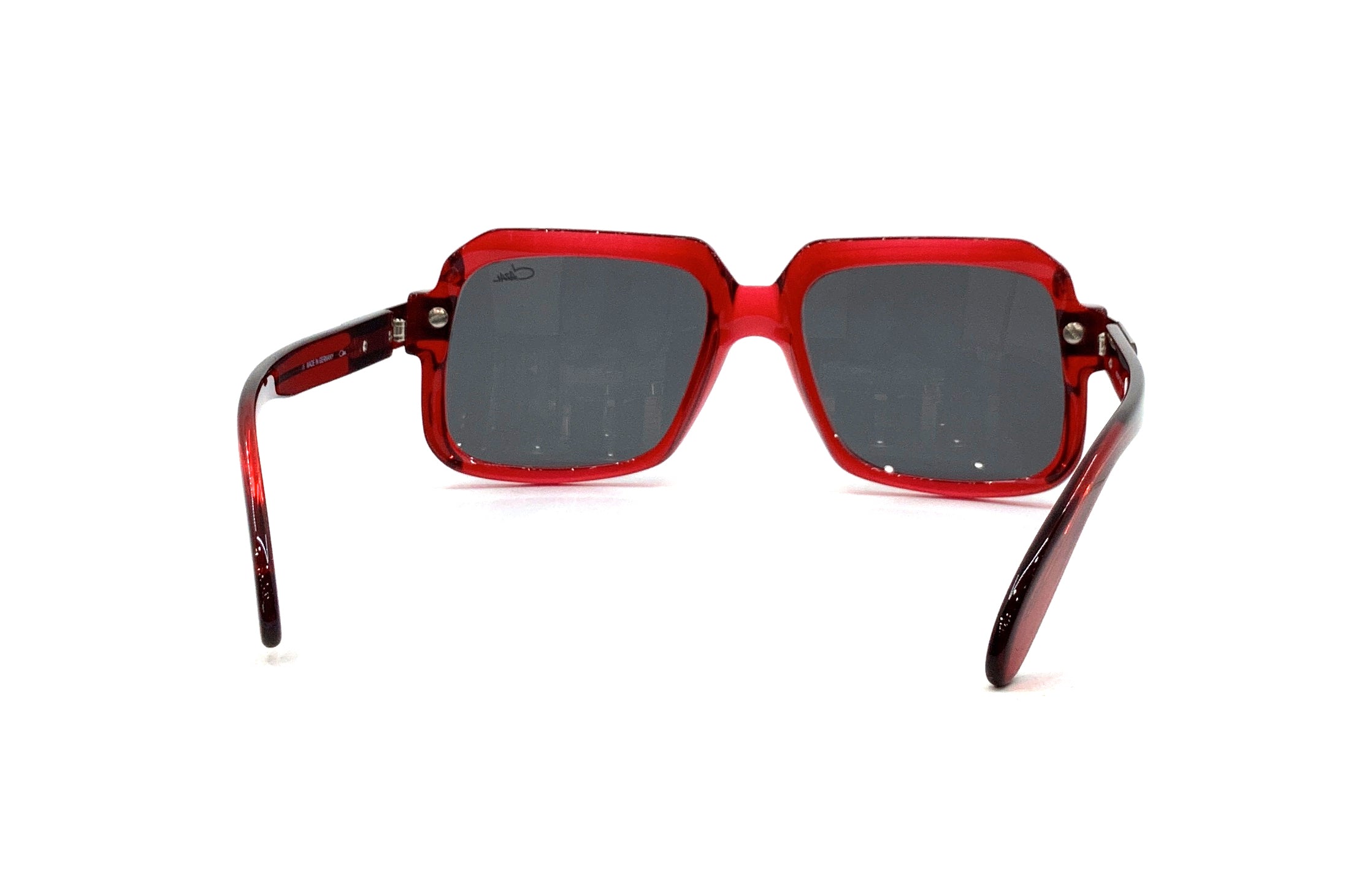 Cazal 607 Sunglasses - Classic Retro Aviator Style with Red Lens for Men & Women | Perfect for Driving, Outdoor Activities & Fashion Accessories