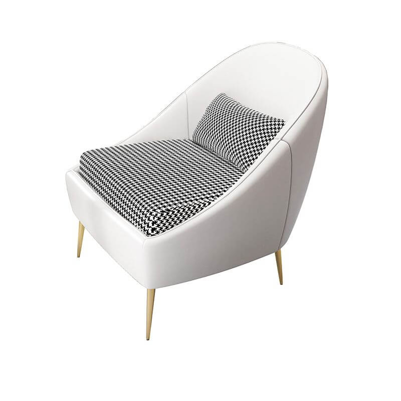 Comfortable Armless Upholstered Chair for Living Room - 31.5