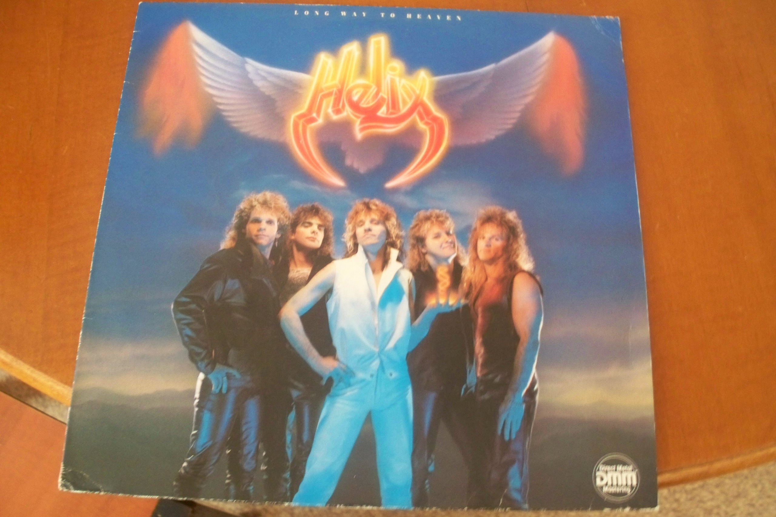 HELIX - LONG WAY TO HEAVEN - LP Vinyl Record | Classic Rock Music Album for Collectors & Audiophiles | Perfect for Home Listening & Music Enthusiasts