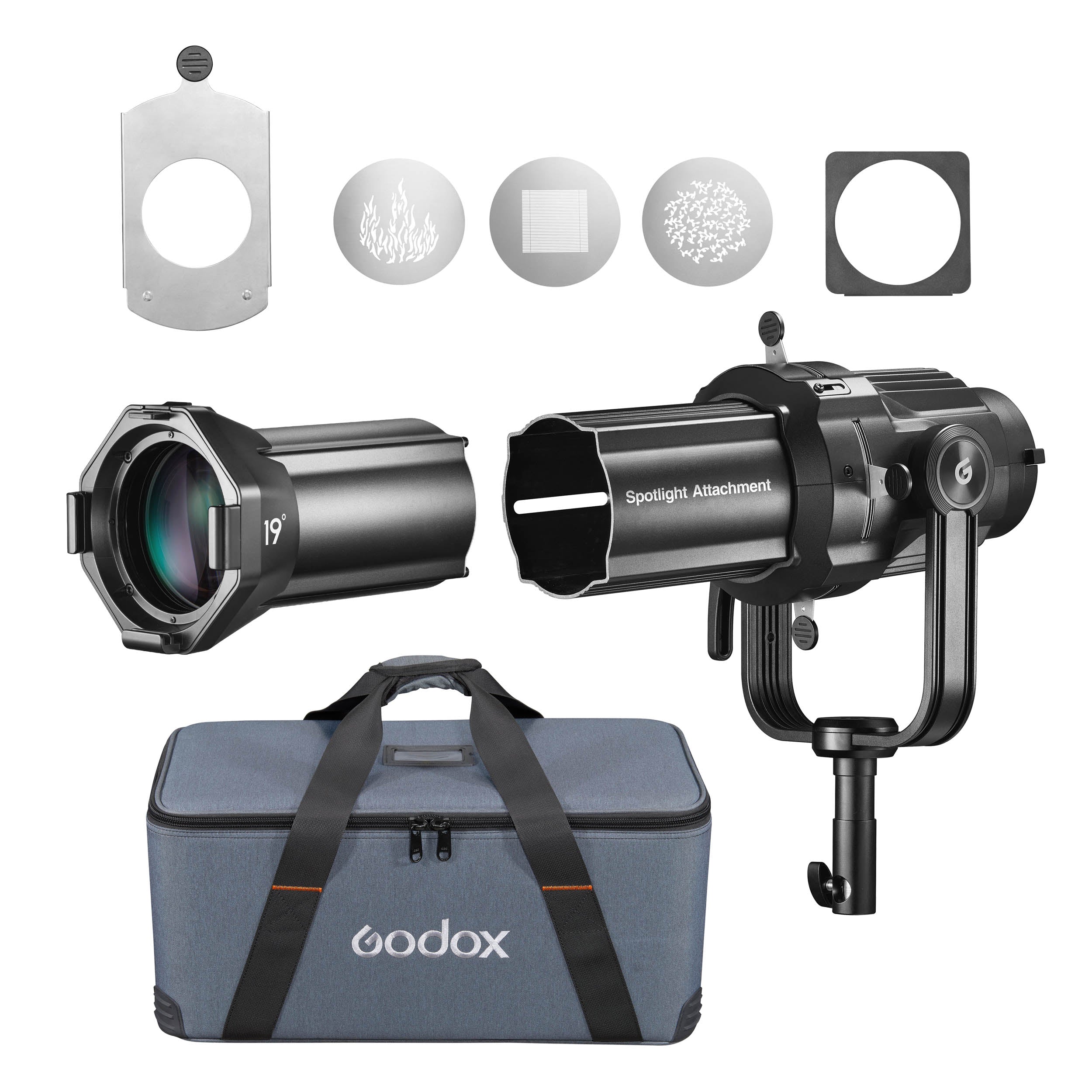 Godox VSA Series Spotlight Mount Set - Compatible with VSA 19K, VSA 26K, VSA 36K - Professional Photography & Video Lighting Accessory for Studio, Portrait, and Event Photography