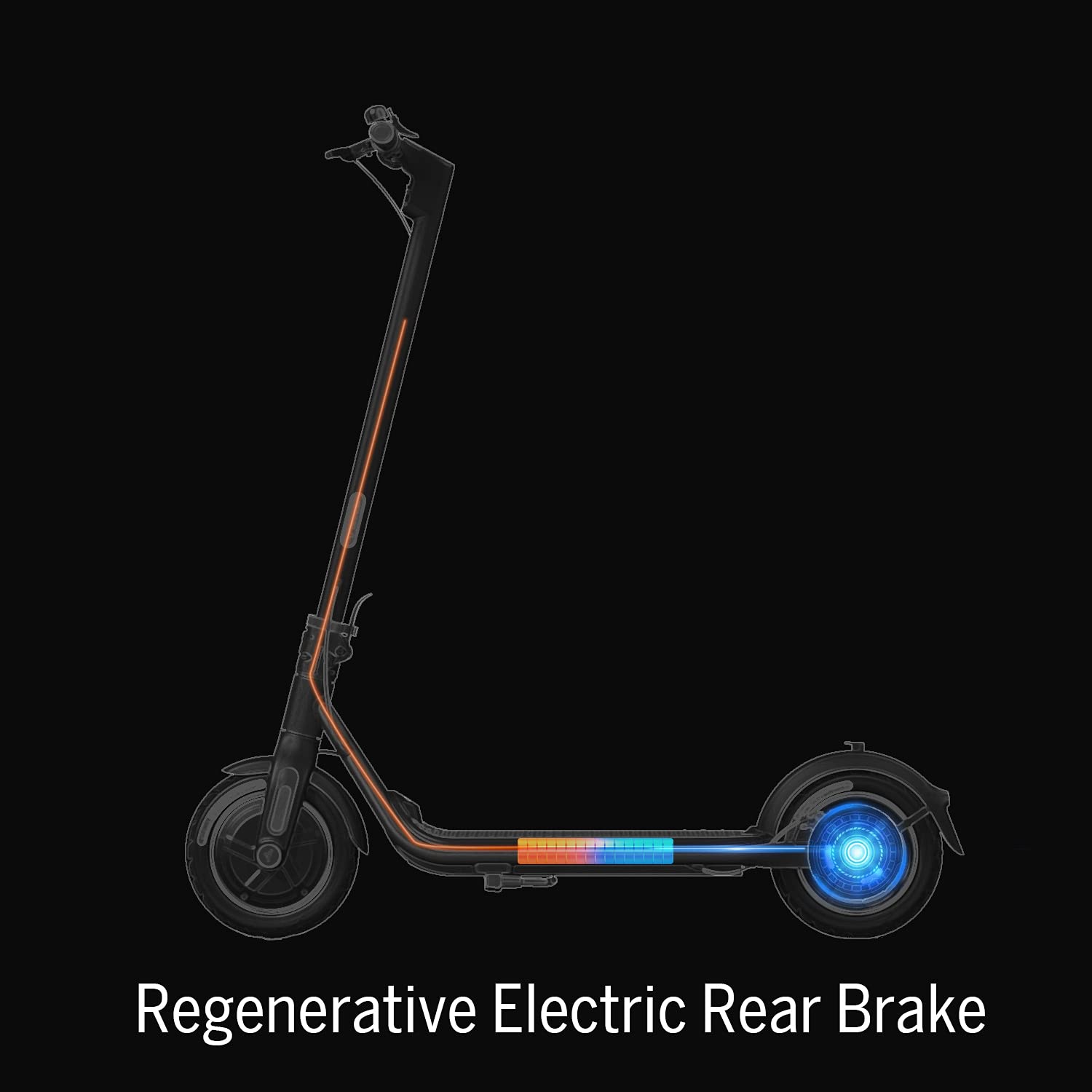 Segway Ninebot F40 Electric Kick Scooter for Adults - 350W Powerful Motor, 10-Inch Pneumatic Tires, Foldable Commuter Scooter with UL-2272 Certification | Perfect for Urban Commuting, Campus Travel & Last-Mile Transportation