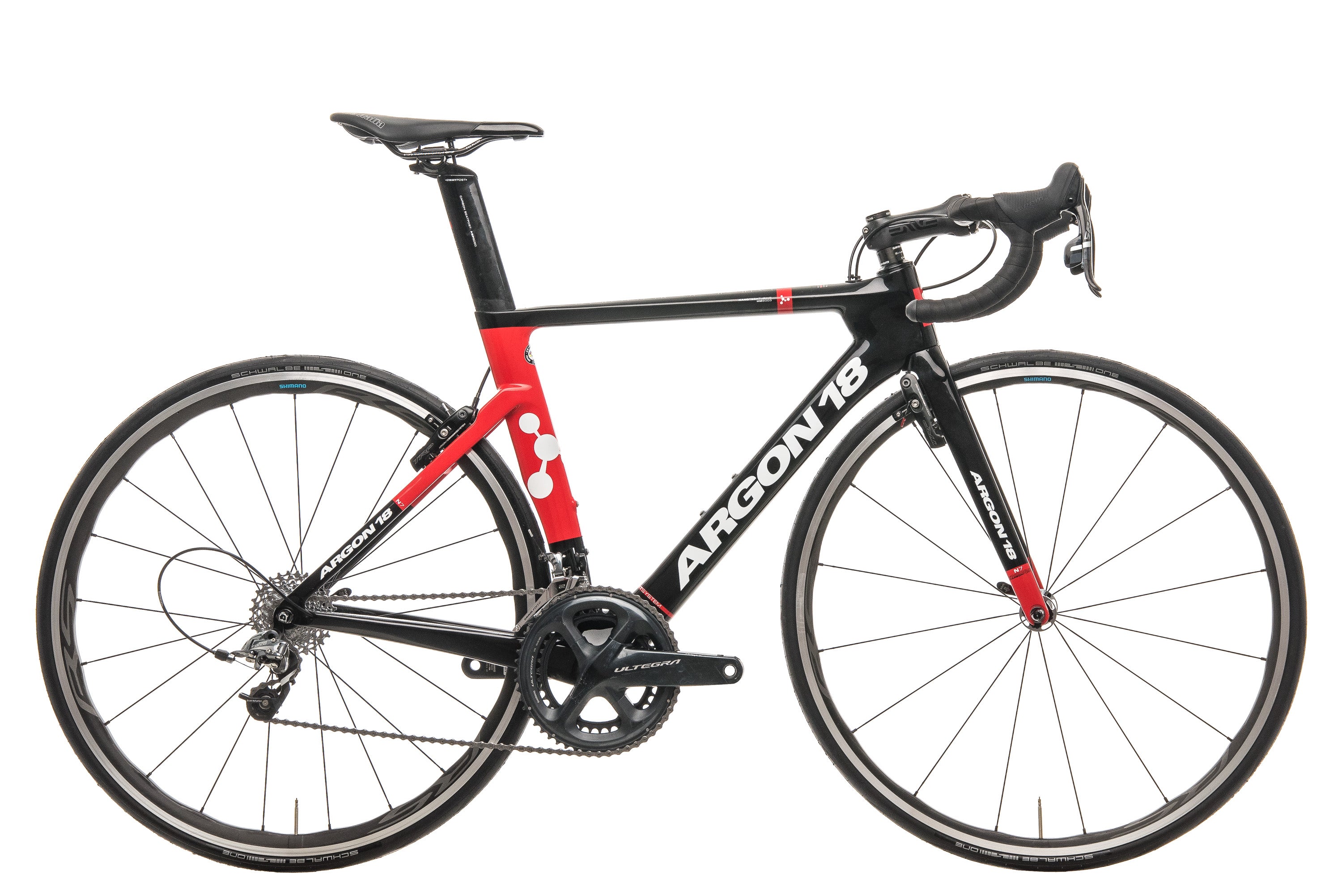 Argon 18 Nitrogen Road Bike 2017 - Lightweight Carbon Frame, Small Size for Men & Women - Perfect for Racing, Commuting & Long-Distance Cycling