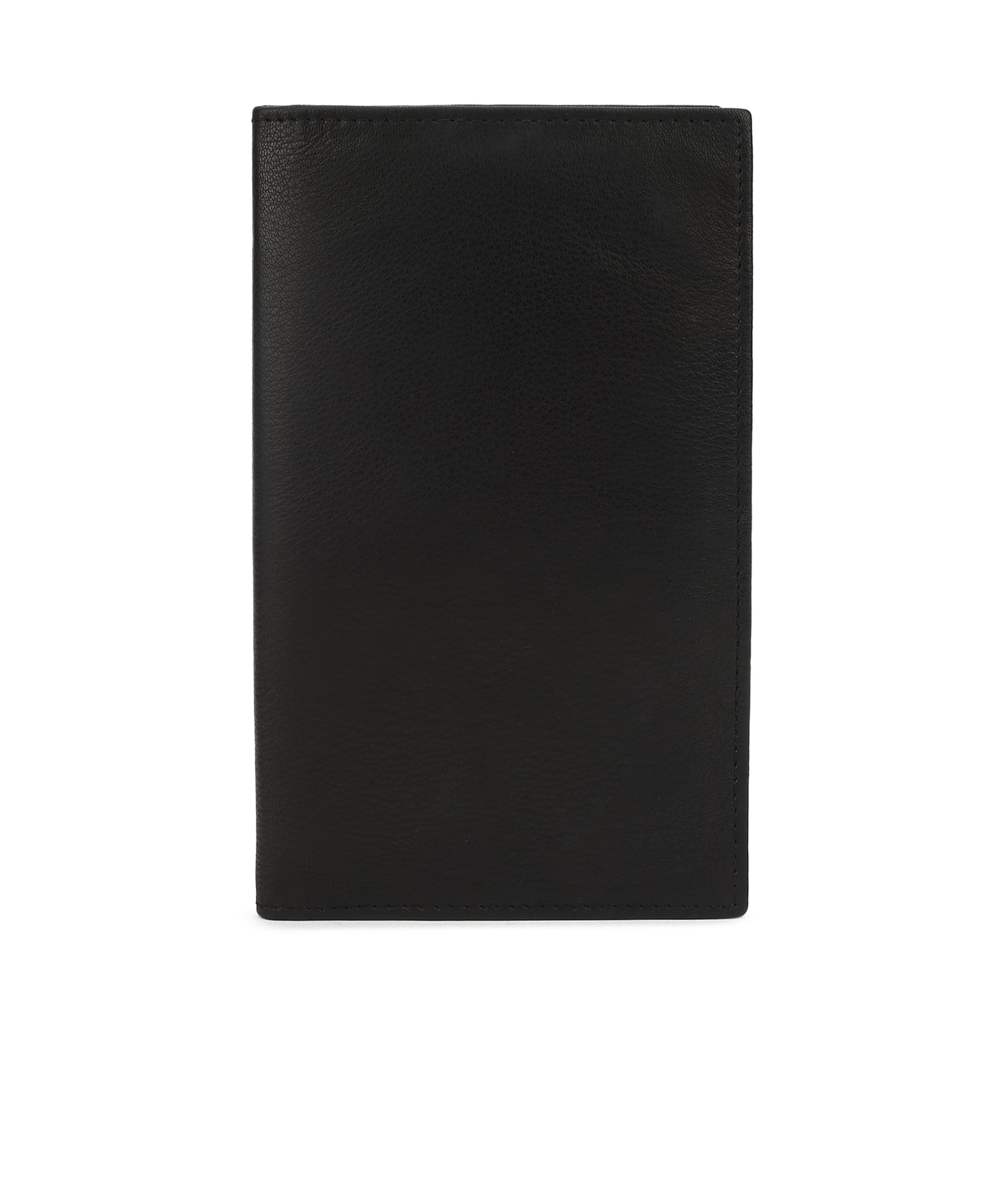 Genuine Leather Credit Card Holder Wallet for Women - 18+ Card Slots RFID Blocking Slim Organizer (Black) - Perfect for Travel, Business & Everyday Use