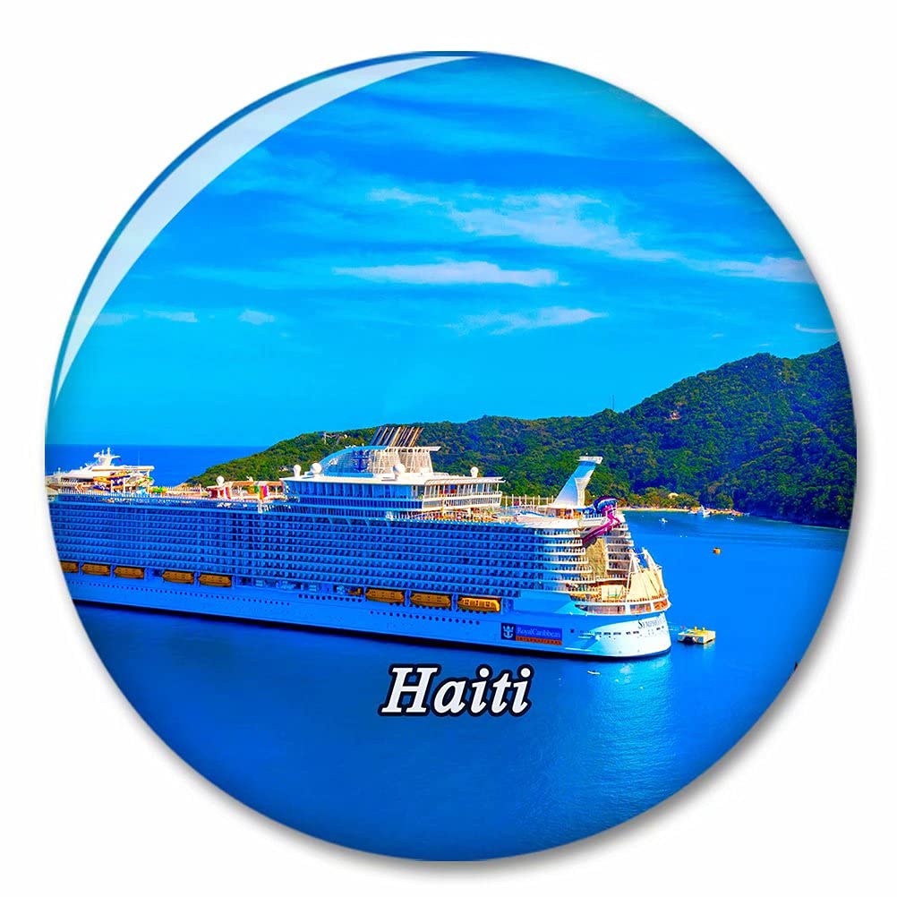 Haiti Souvenir Fridge Magnet - Decorative Bottle Opener with Strong Adhesive, Perfect for Travel Gifts & Refrigerator Decor | Ideal for Collectors, Tourists & Home Kitchens