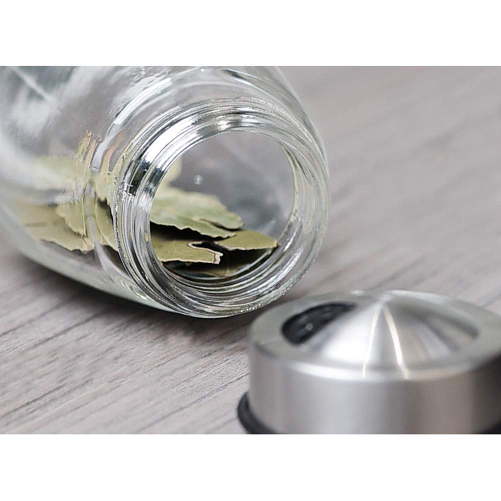 DOITOOL 12-Piece Spice Jar Set - Airtight Rotary Spice Rack Organizer for Kitchen Countertop, Pantry & Cooking - Perfect for Storing Salt, Pepper, Herbs & Seasonings - BPA-Free Plastic Spice Containers with Labels & Funnel