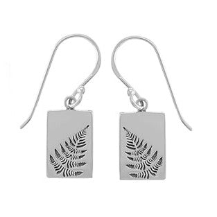 Elegant Fern Leaf Drop Earrings for Women - Nature-Inspired Dangle Earrings for Casual & Formal Wear