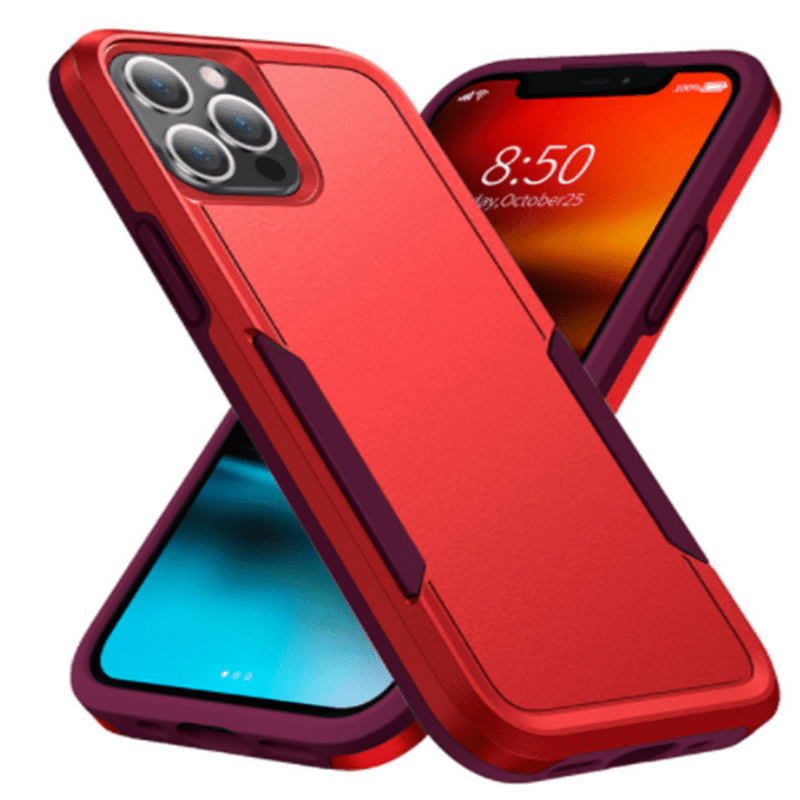 Shockproof iPhone 15 Plus Case - Rugged Silicone Hard Cover with Military-Grade Protection | Perfect for Outdoor Adventures, Work & Daily Use