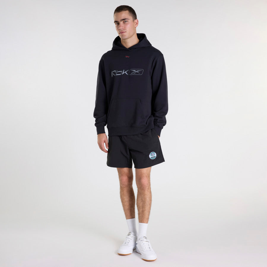 RBK Hoodie for Men & Women - Premium Black Pullover Sweatshirt | Comfortable & Stylish for Casual Wear, Gym, and Outdoor Activities