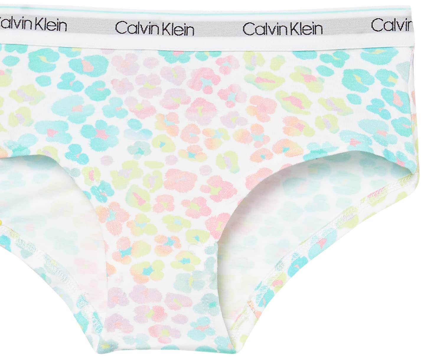 Calvin Klein Girls' Modern Cotton Hipster Underwear - Soft & Comfortable Everyday Panties for Teens & Juniors | Perfect for School, Sleepovers & Active Play