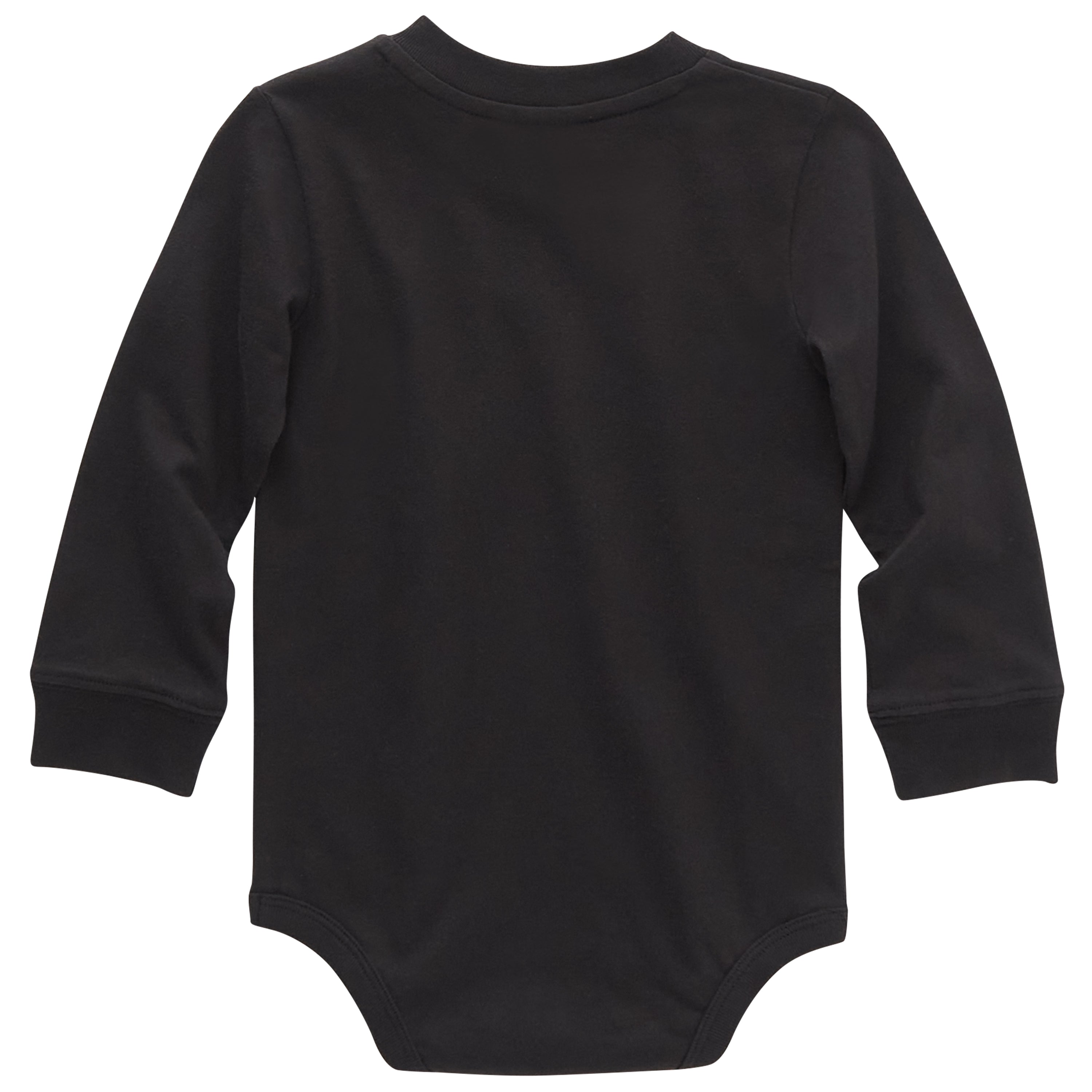 Carhartt Baby Long Sleeve Bodysuit with Logo & Chest Pocket - Soft Cotton Onesie for Infants 0-24 Months | Perfect for Playtime, Daycare & Family Outings
