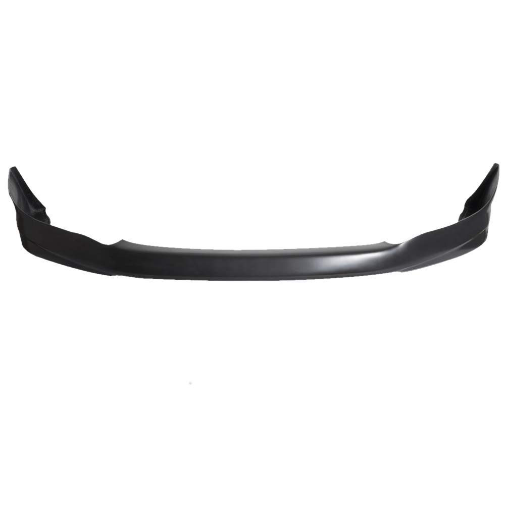 IKON MOTORSPORTS HFP Style PU Black Front Bumper Lip Spoiler Splitter for 2003-2005 Honda Accord 4 Door Sedan - Enhance Style & Aerodynamics for Street Racing & Car Shows