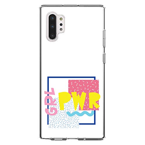 Girl Power - GRL PWR - Retro 80's Look On Clear Case